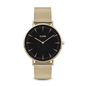 Boho Chic Mesh Gold/Black Watch