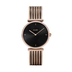 Triomphe Mesh Bicolour Rose Gold Black /Black Watch
