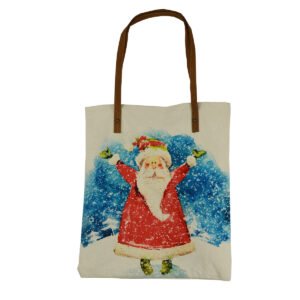 Cott N Curls Raised Arm Santa Bookbag (701538)