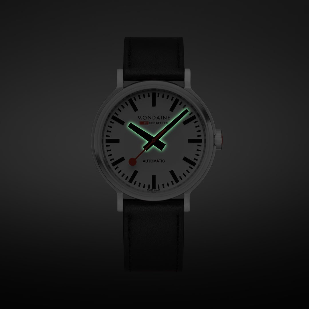 Mondaine Official Swiss Railways 41mm Original Automatic Watch - Image 5