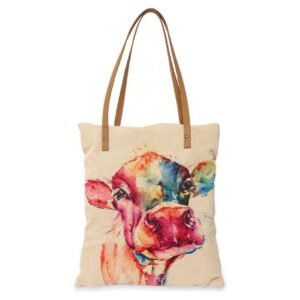 Cott N Curls Cow Bookbag (701387)