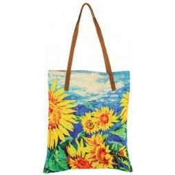 Cott N Curls Gogh Sunflowers Bookbag - Image 4