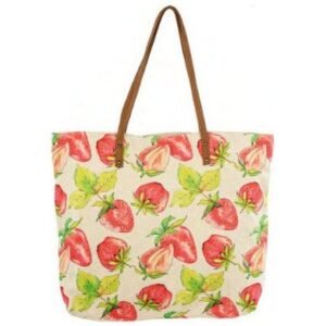 Cott N Curls Strawberries Tote (801585)