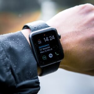 Nordic Matte Black Mesh Watch